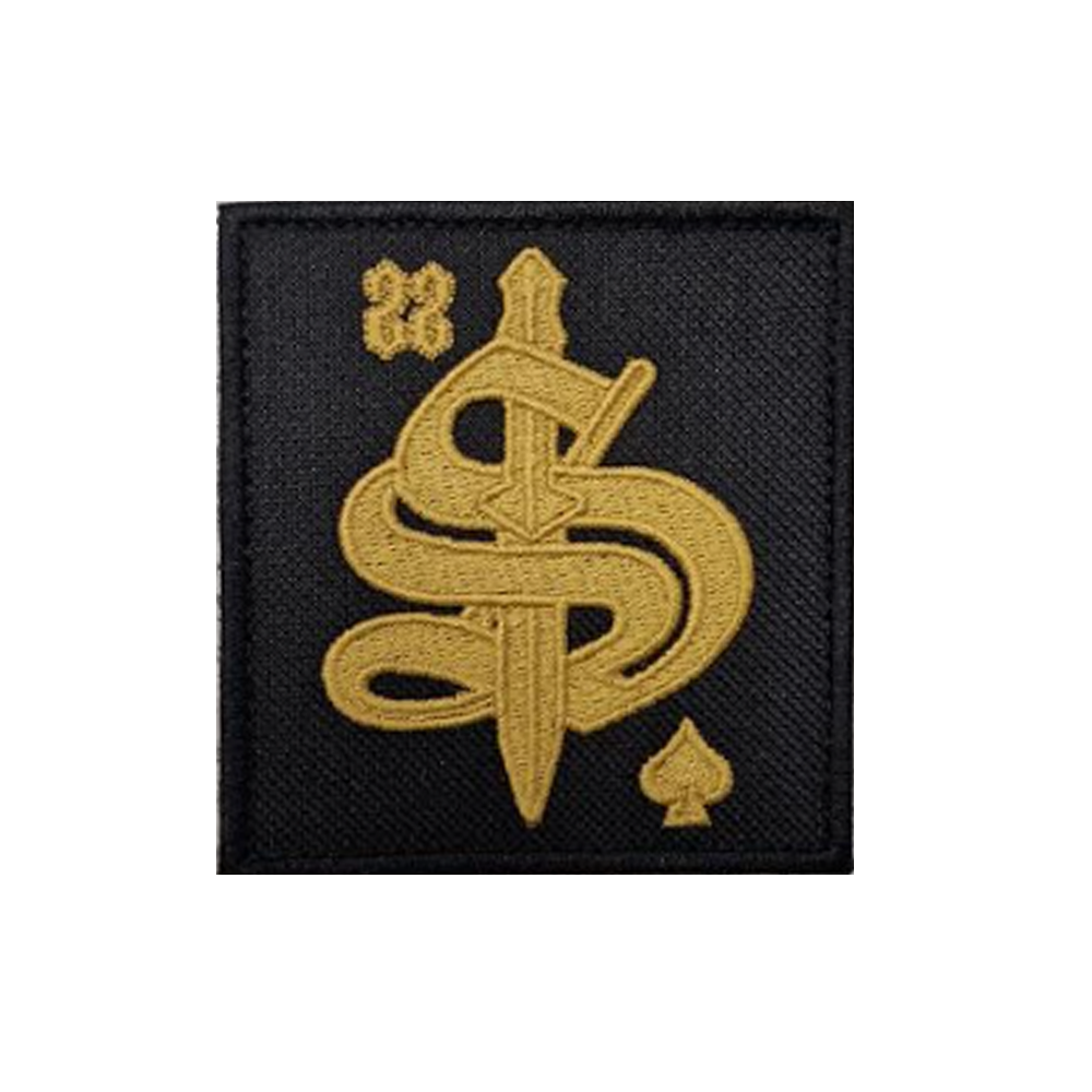 22 Smokin AceS - Team Patch (Gold Logo)