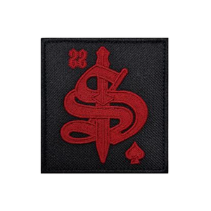 22 Smokin AceS - Team Patch (Red logo)