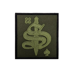 22 Smokin AceS - Team Patch (OD Green)